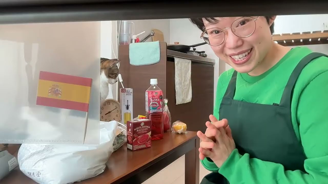 LIVE | Spanish Paella 🇪🇸🥘 | Suggested by a Viewer from Scotland 🏴󠁧󠁢󠁳󠁣󠁴󠁿 | My Japanese Kitchen 🇯🇵🐈