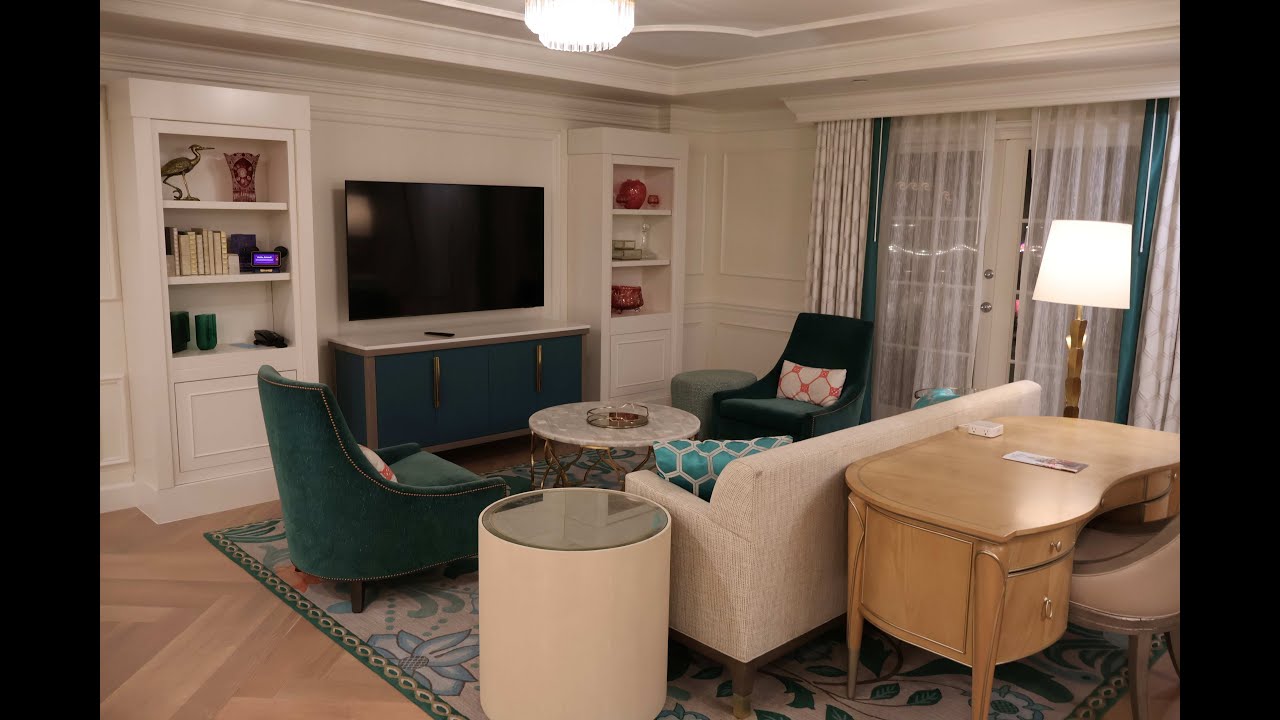 The two-bedroom Sonora Suite at Disney World's Boardwalk Inn!
