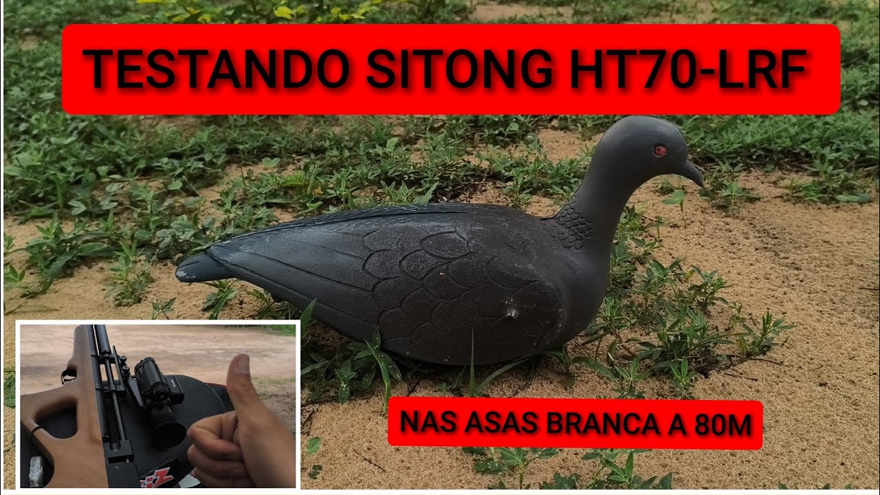 TESTANDO VISÃO NOTURNA SITONG HT70-LRF A 80M P15 6.35
