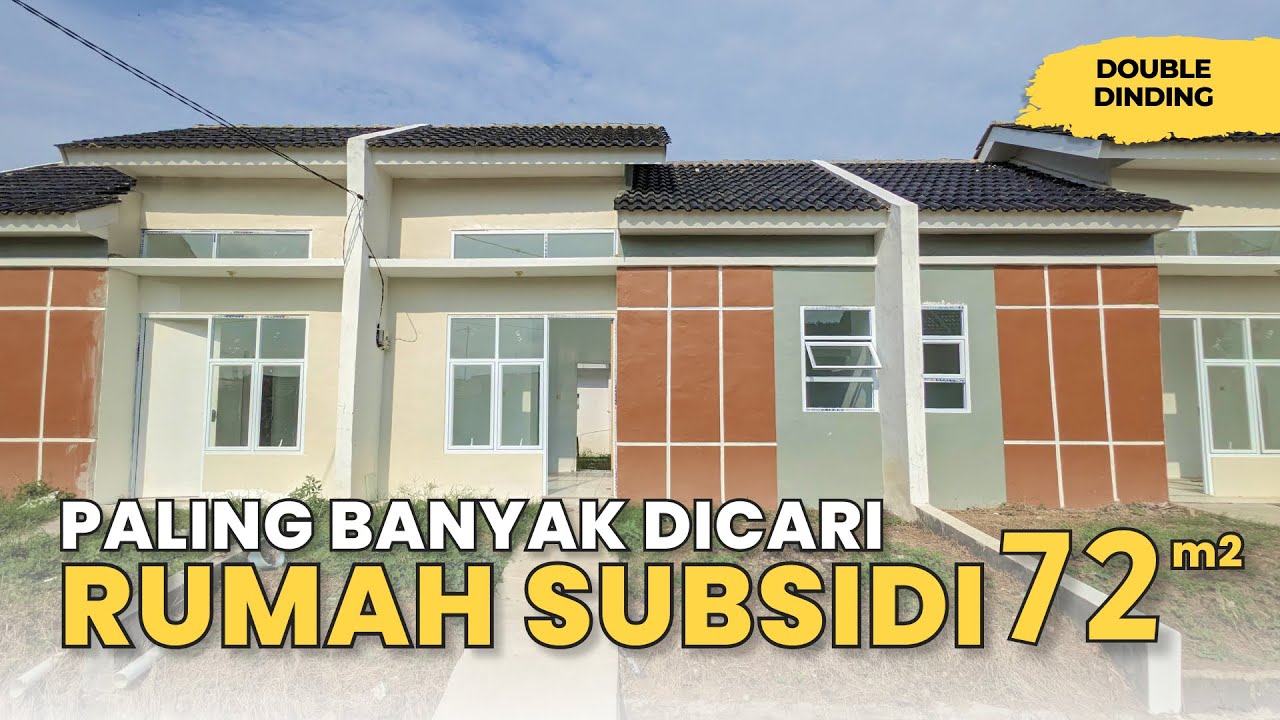 RUMAH SUBSIDI 72 METER PALING DICARI |  TYPE 30/72 PERUMAHAN FONTANA LAKE CILEUNGSI