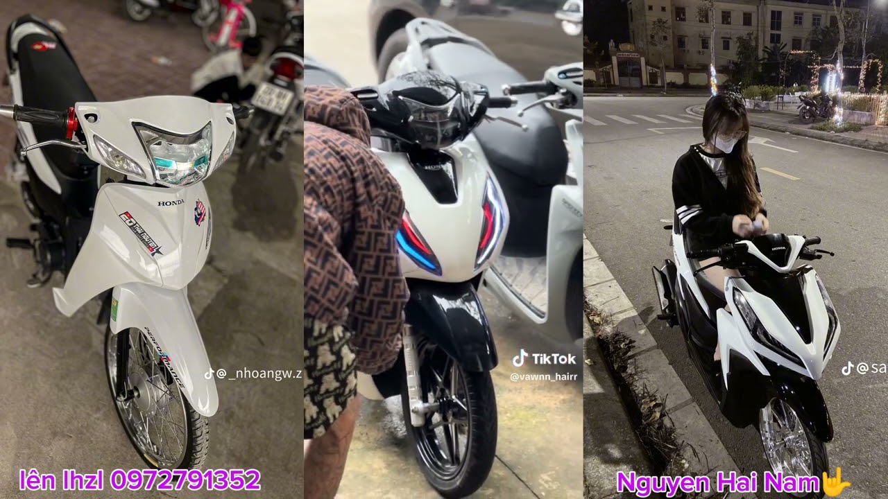 (Wave,Vision,Vario,Ab) #22 Tổng hợp những chiếc xe độ đẹp nhất tiktok|Nguyen Hai Nam(khói)