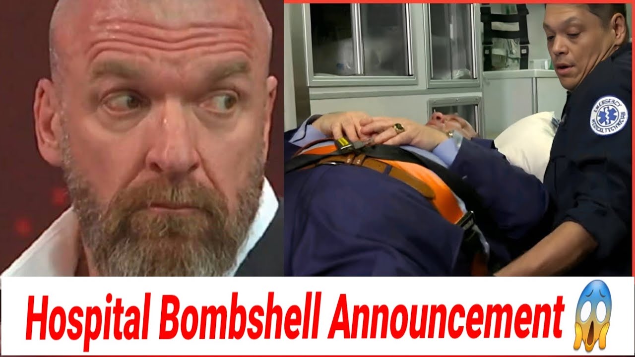 SHOCKING😱 TRIPLE H JUST MADE THE MOST SHOCKING ANNOUNCEMENT ABOUT PAUL HEYMAN AT THE HOSPITAL