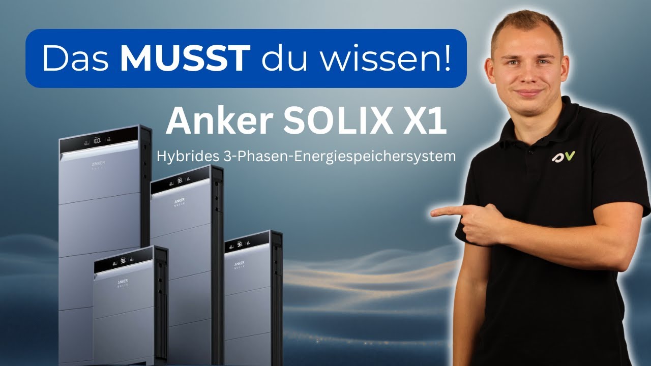 Anker SOLIX X1 – Das All-in-One PV-System, das wirklich alles kann!