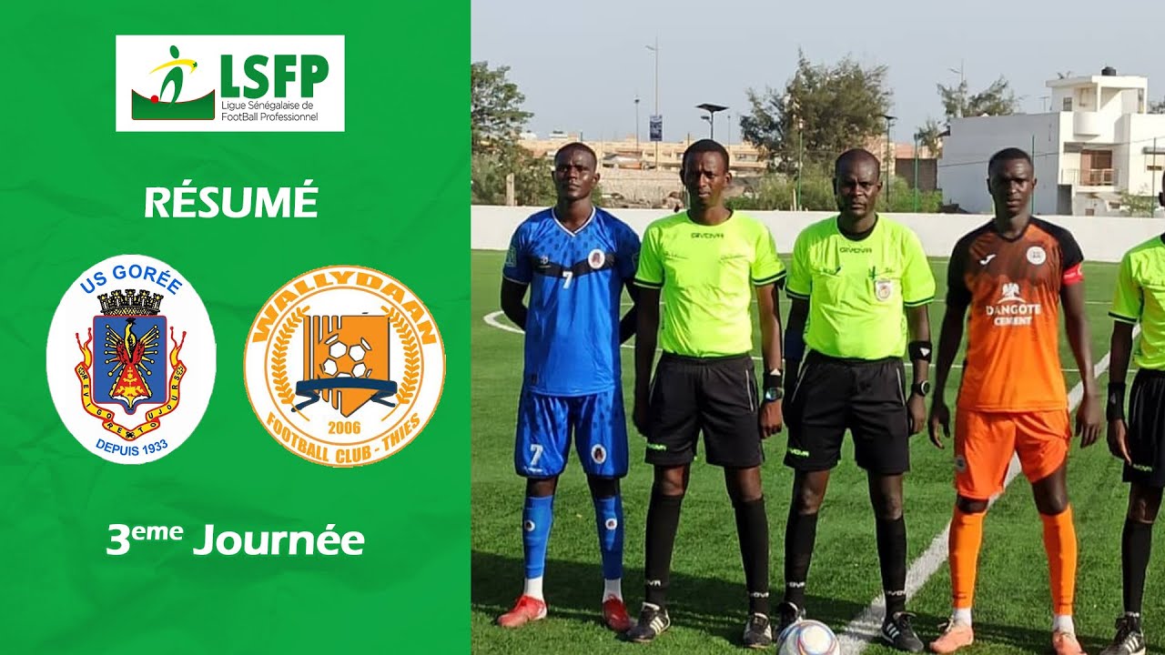 Résumé US Gorée vs Wallydaan  - J3 (2024-2025)
