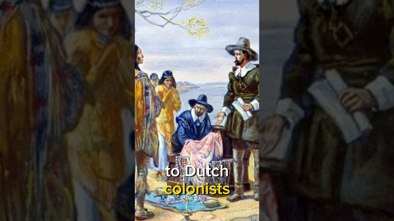How the Dutch essentially stole manhattan.  #realestate #manhattan