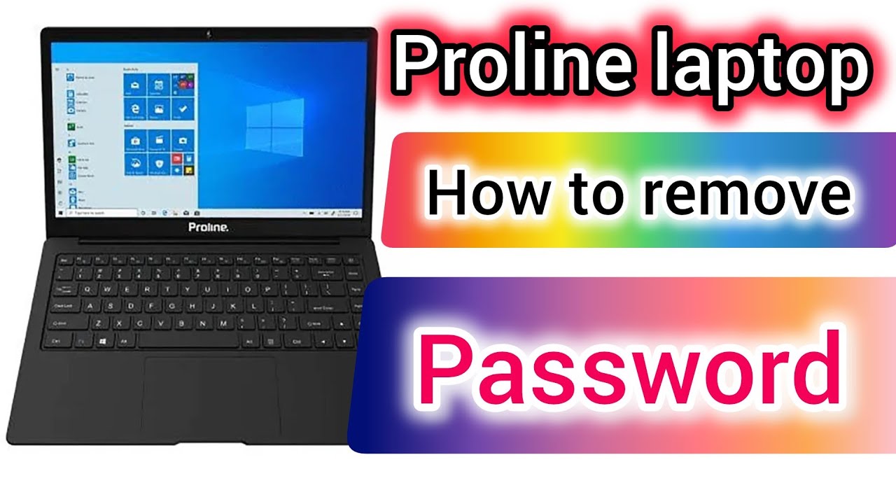 How to remove password proline laptop | proline laptop password remove