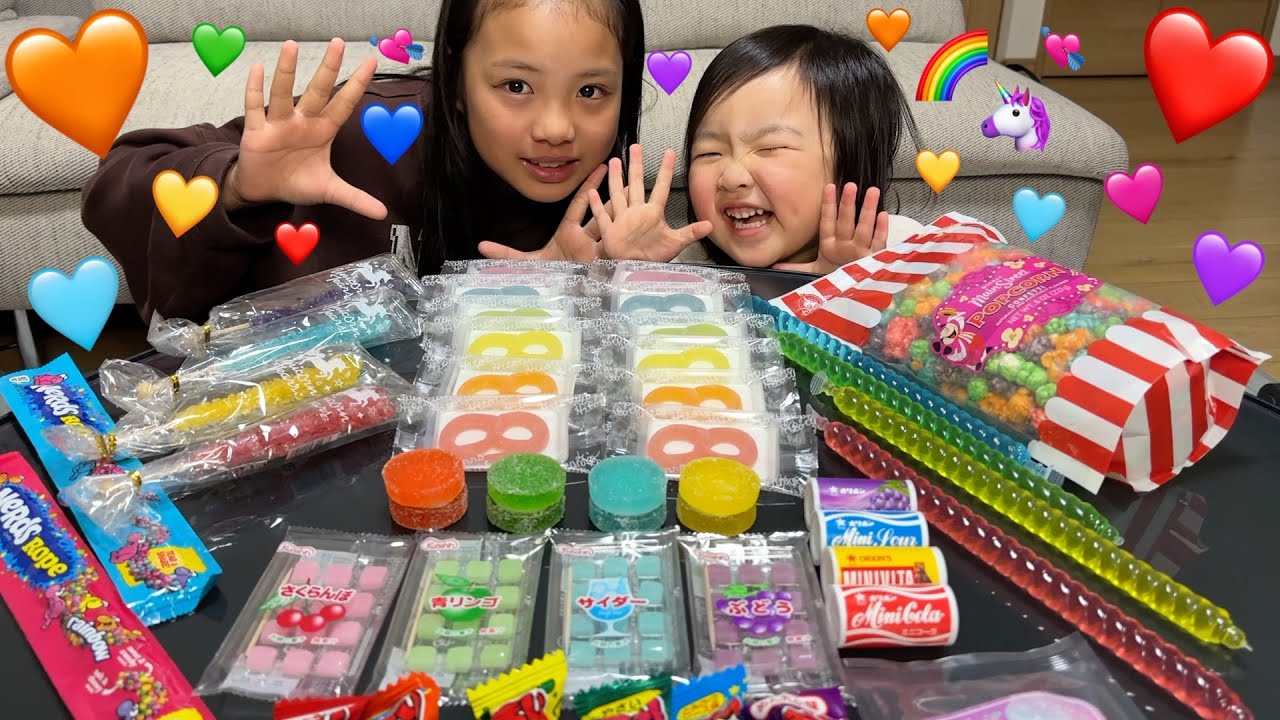 【爆食い】レインボーを食べる🌈🌈