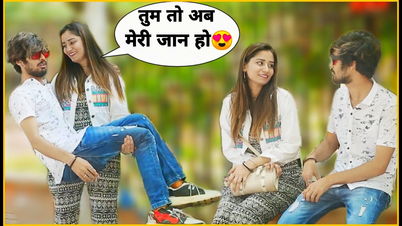 Flirting with Cute Girl Prank With Twist On The street |Bharti Prank| Raju Bharti|