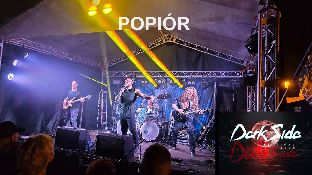 POPIÓR - fragment koncertu w ramach Dark Side Festival 2024