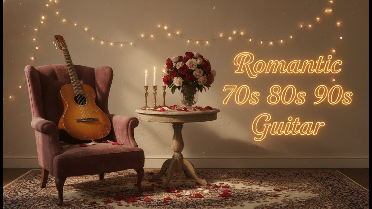 Guitarra Española Romántica 🌿 Melodías Suaves para Relajación Profunda, Amor y Sueño Plácido