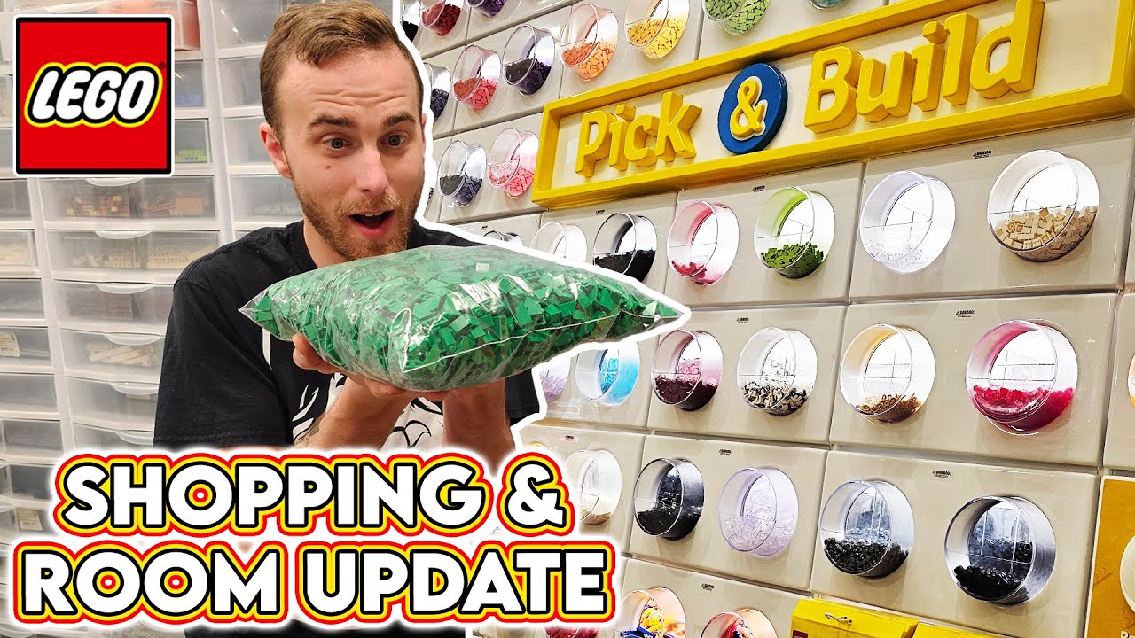 LEGO Store Shopping HAUL & ROOM UPGRADE!