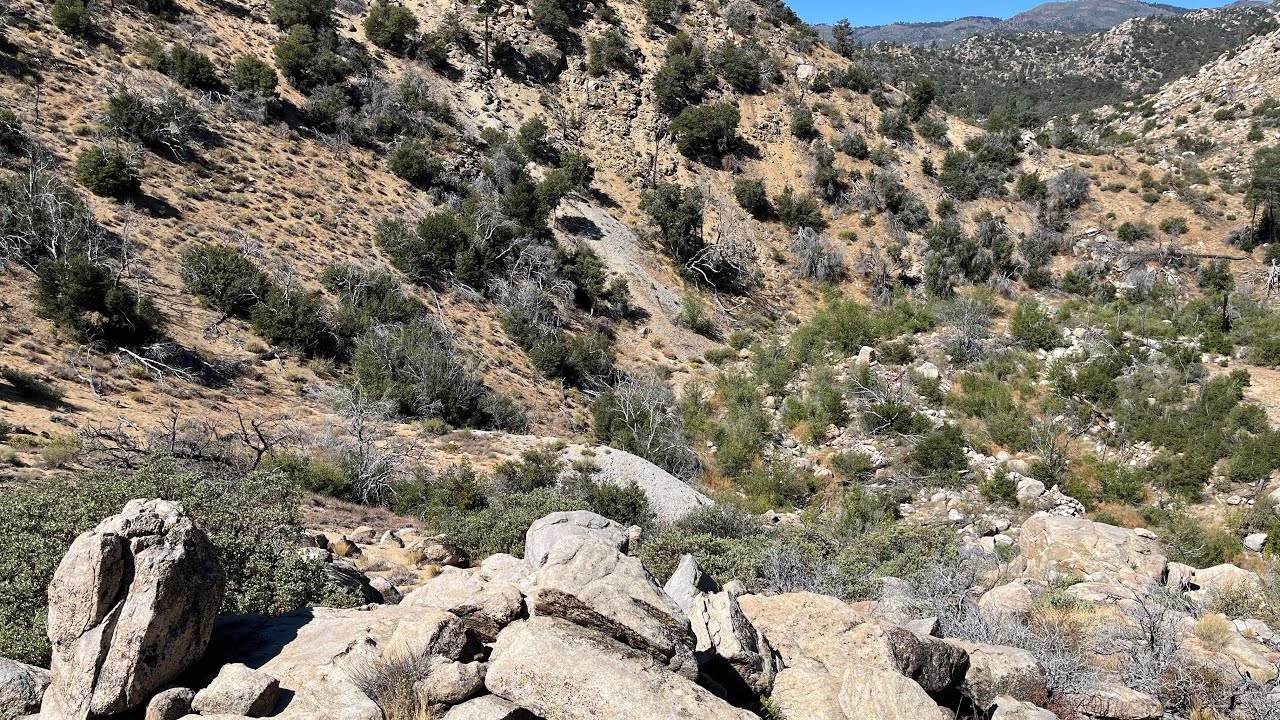 Hiking in the Piute Mountains
