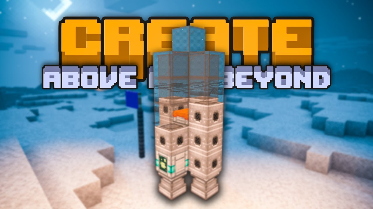 Create: Above and Beyond EP29 Getting STUCK On The Moon