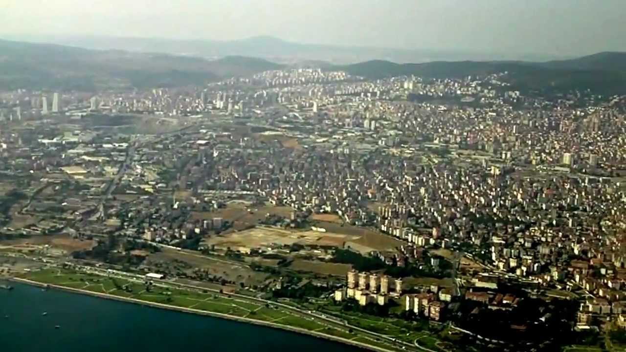 Istanbul Sabiha Gökcen Airport - Landing with Pegasus Airlines from Stuttgart with nice sea view HD