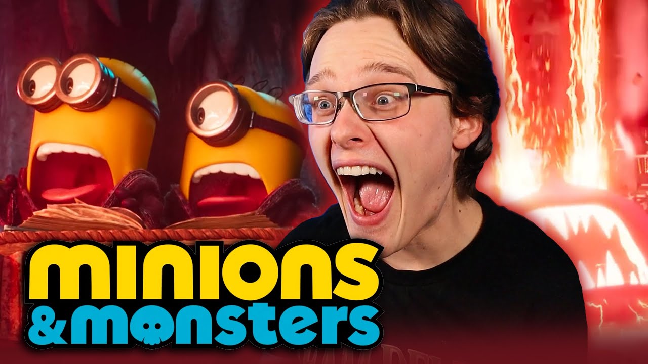 MINIONS & MONSTERS Official Trailer REACTION!