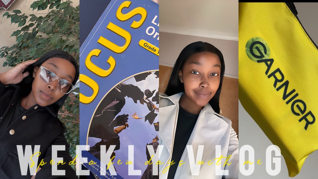 Weekly Vlog: Life update | YouTube Official comeback | Exam week| Garnier PR