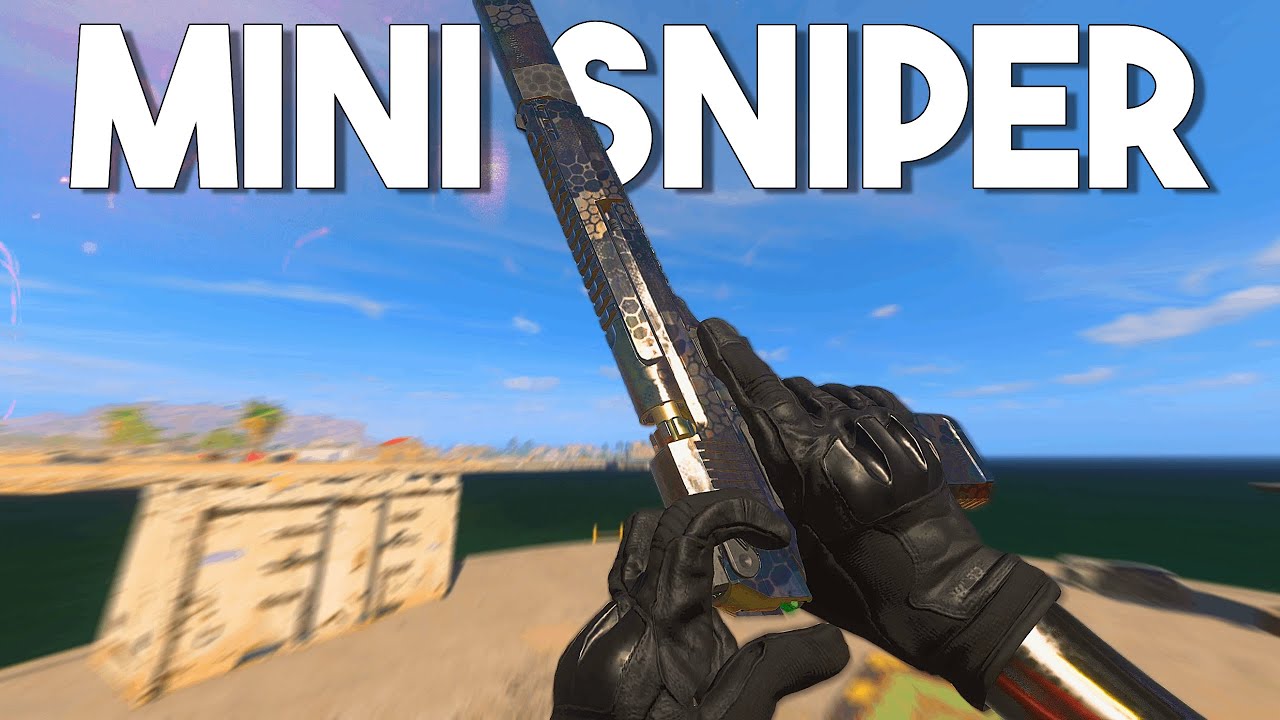This pistol is better than a sniper