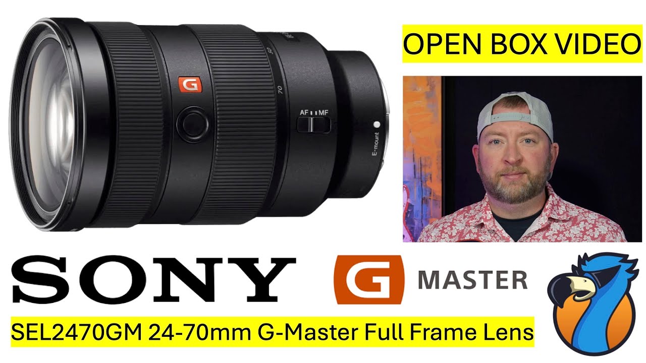 Sony G Master 24 70mm Lens SEL2470GM and NISI UV Filter Lens Protector