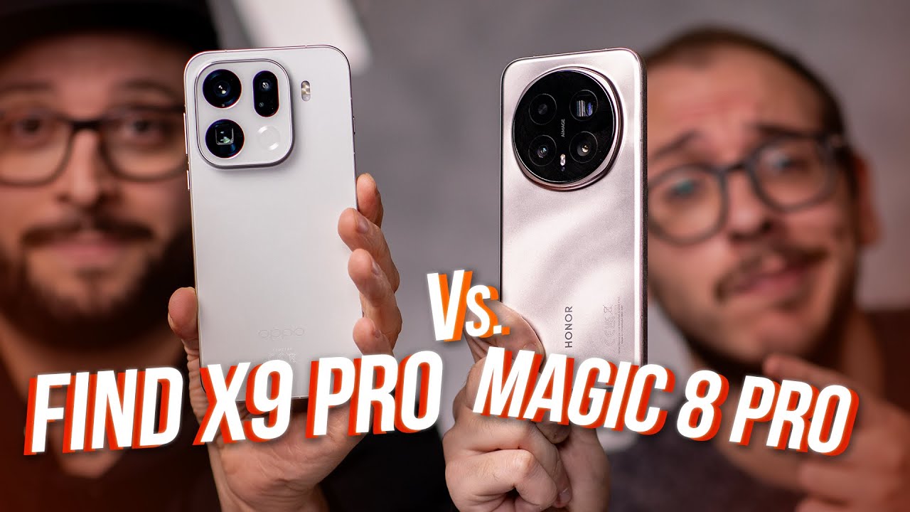 OPPO FIND X9 PRO vs. HONOR MAGIC 8 PRO: il CONFRONTO fra TOP di gamma COMPLETISSIMI!