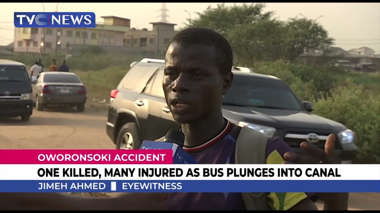 WATCH | One Killed, Many Injured As Bus Plunges Into Canal