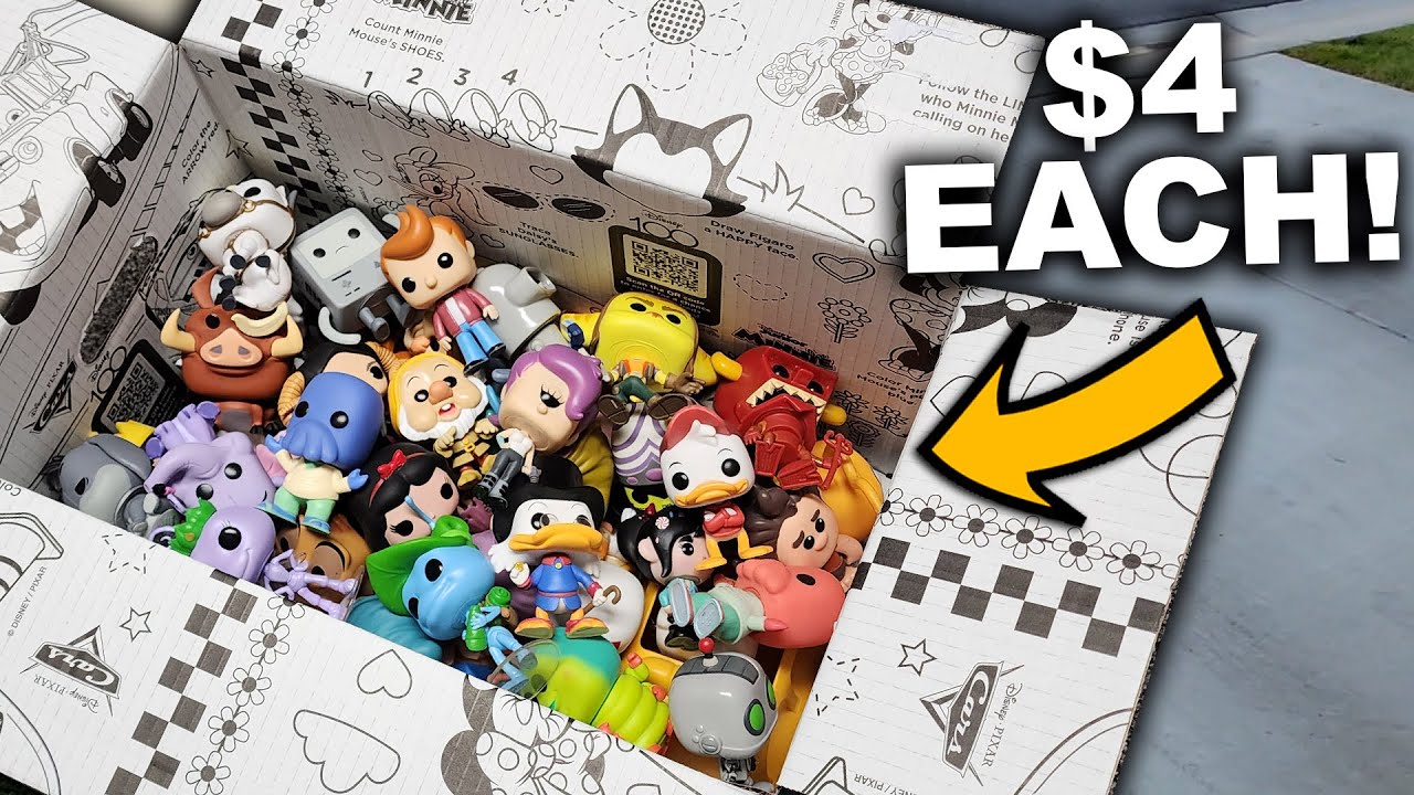 Я купил ВСЮ КОРОБКУ! (Куча редких фигурок Funko Pops)