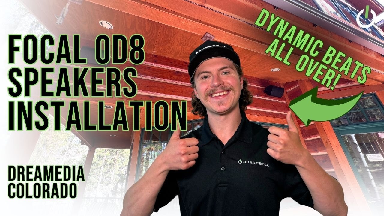 Dynamic Beats Ahead! Focal OD8 Speakers Installation in Summit County, CO!