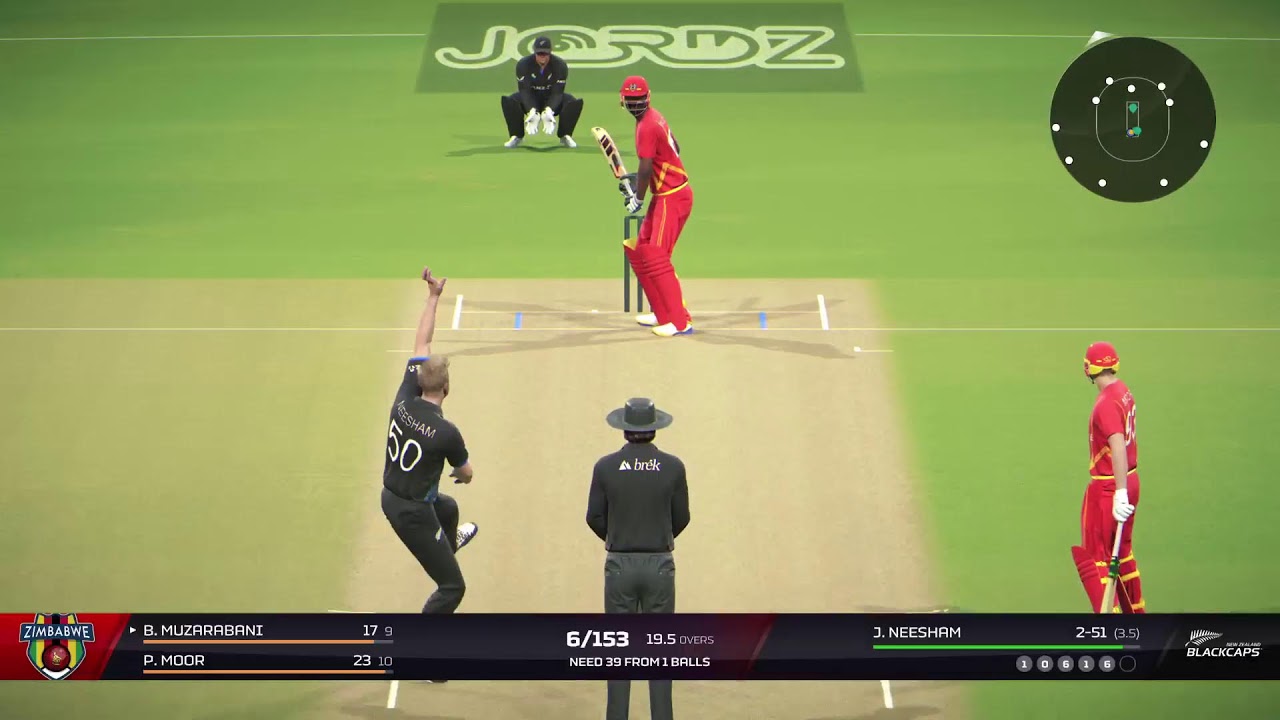 Cricket 26 - T20 World Cup - Match 4 - Zimbabwe vs New Zealand LIVE