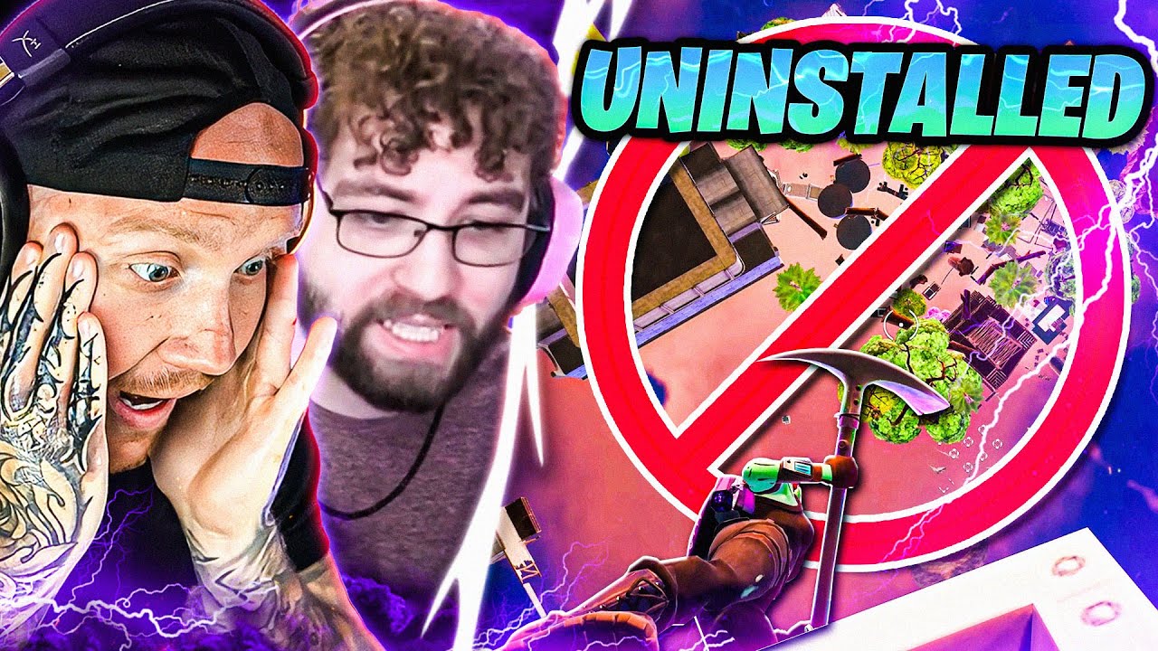 TIM REACTS TO JEV UNINSTALLING FORTNITE