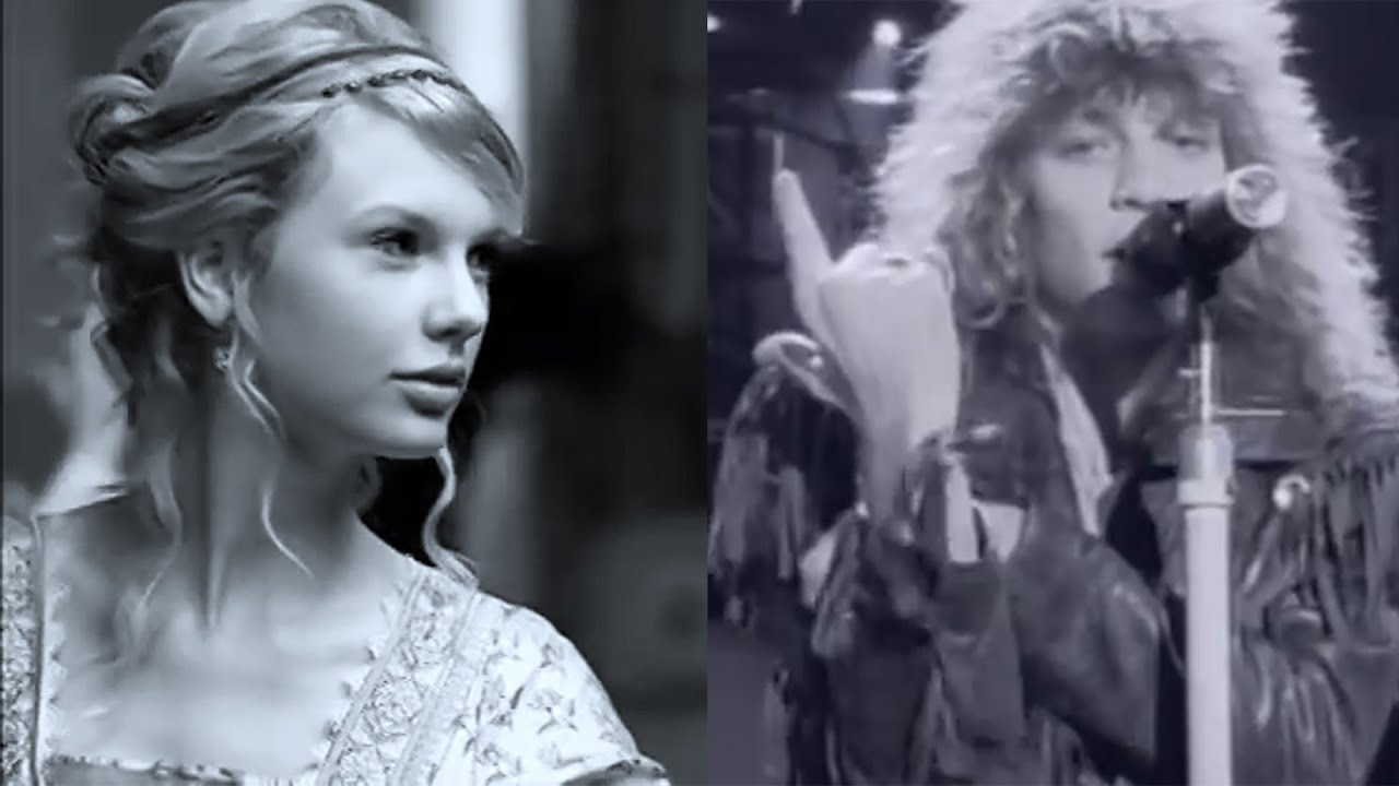 Taylor Swift & Bon Jovi - Livin' on a Love Story (Mashup) - music video