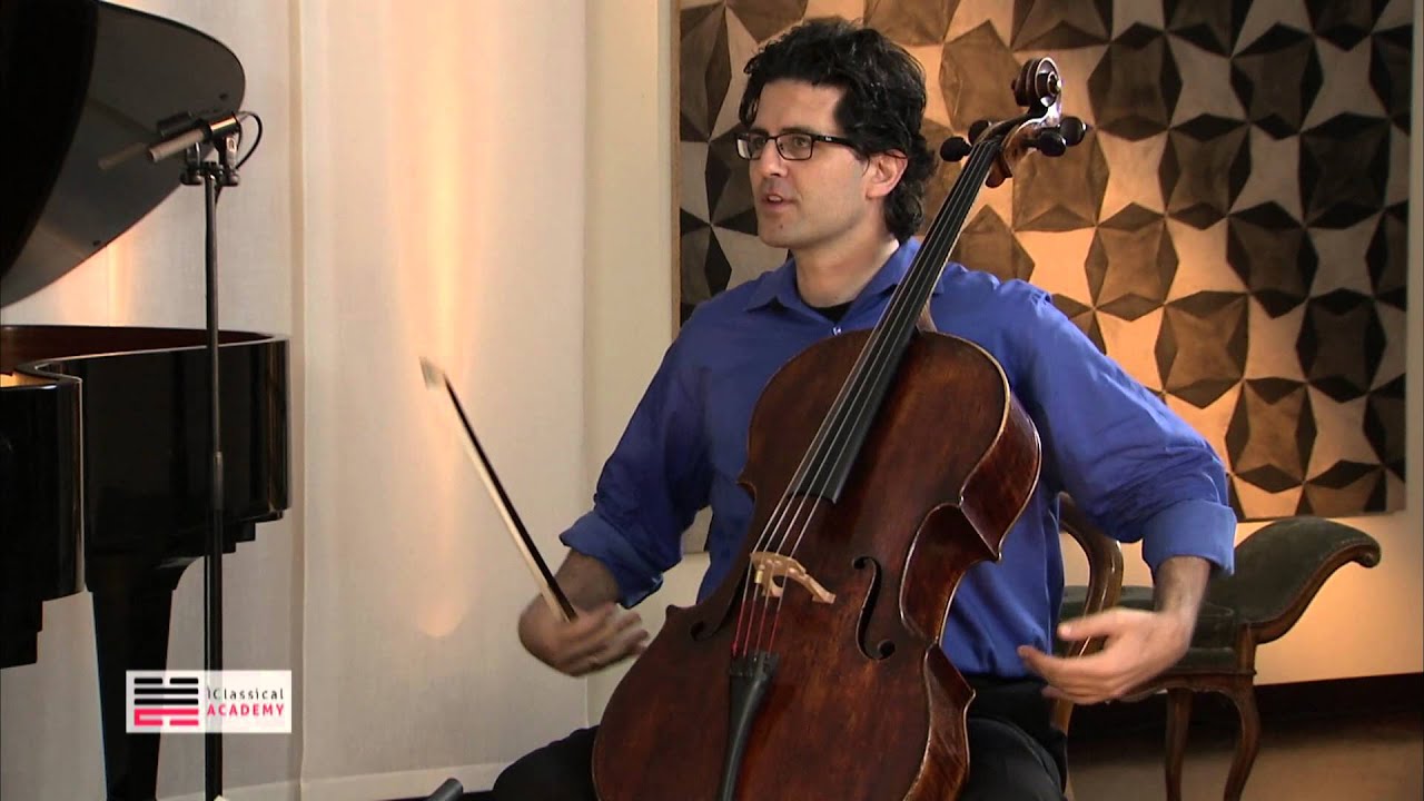 CELLO MASTERCLASS - ELGAR CELLO CONCERTO - AMIT PELED