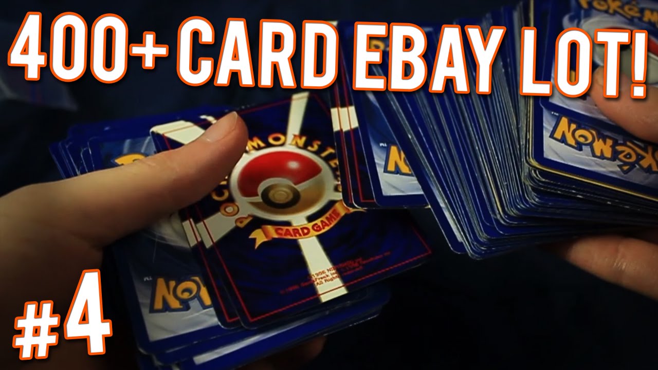 Pokemon Cards - eBay 400+ Card Lot | PART 4 of 4