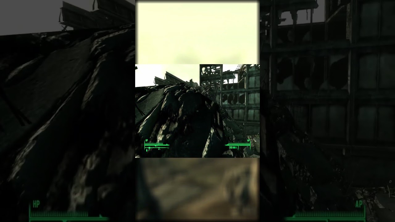 Fallout 3 | Ранняя ошибка тренировки силовой брони #shorts