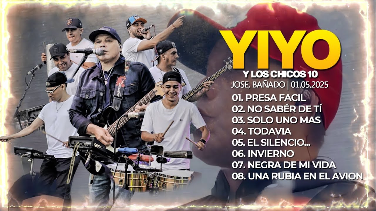 Yiyo y Los Chicos 10 - Enganchados Cumbia Rock de Recuerdos | Jose, Bañado | 01.05.2025
