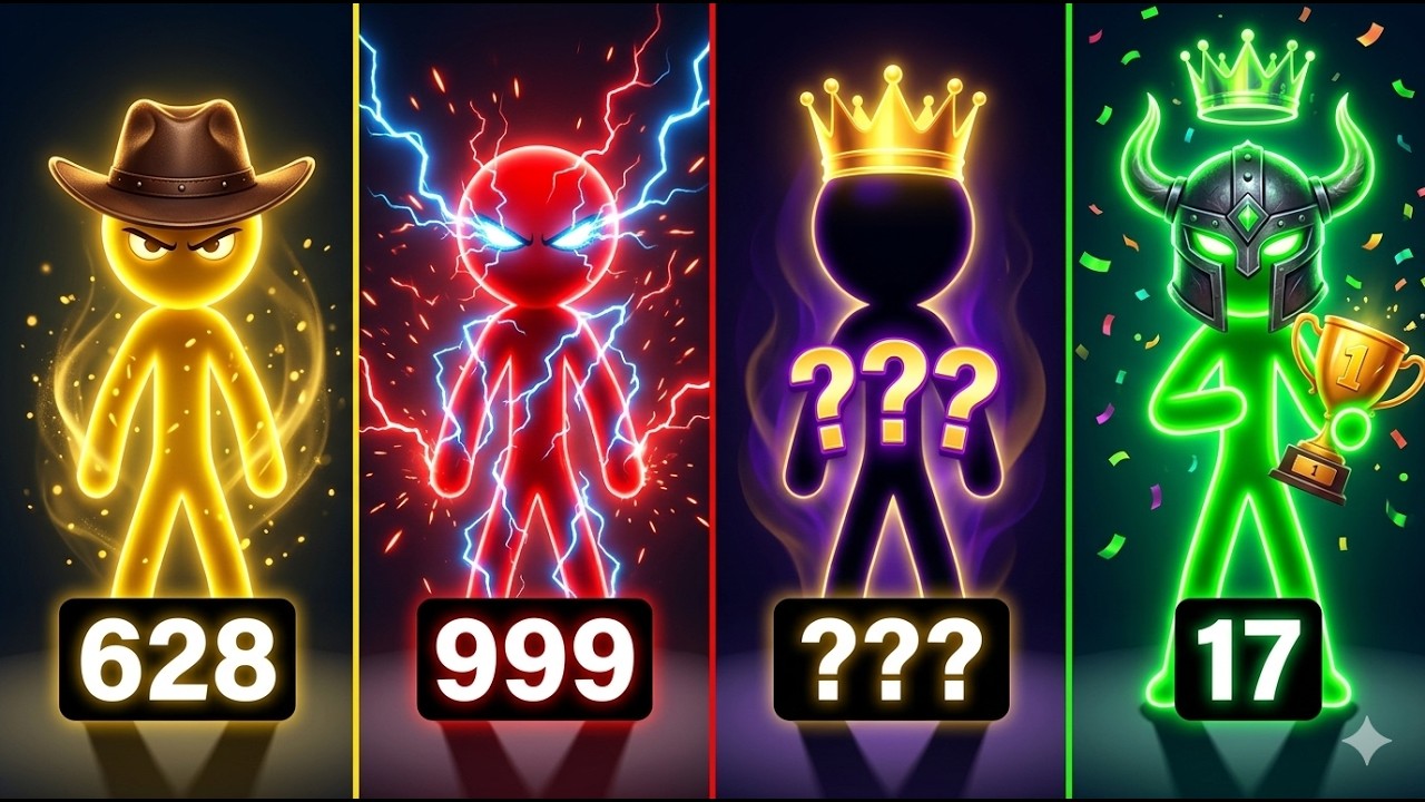 Stickman Party - Gameplay Part 18 Random Funny MiniGames 1 2 3 4 Player