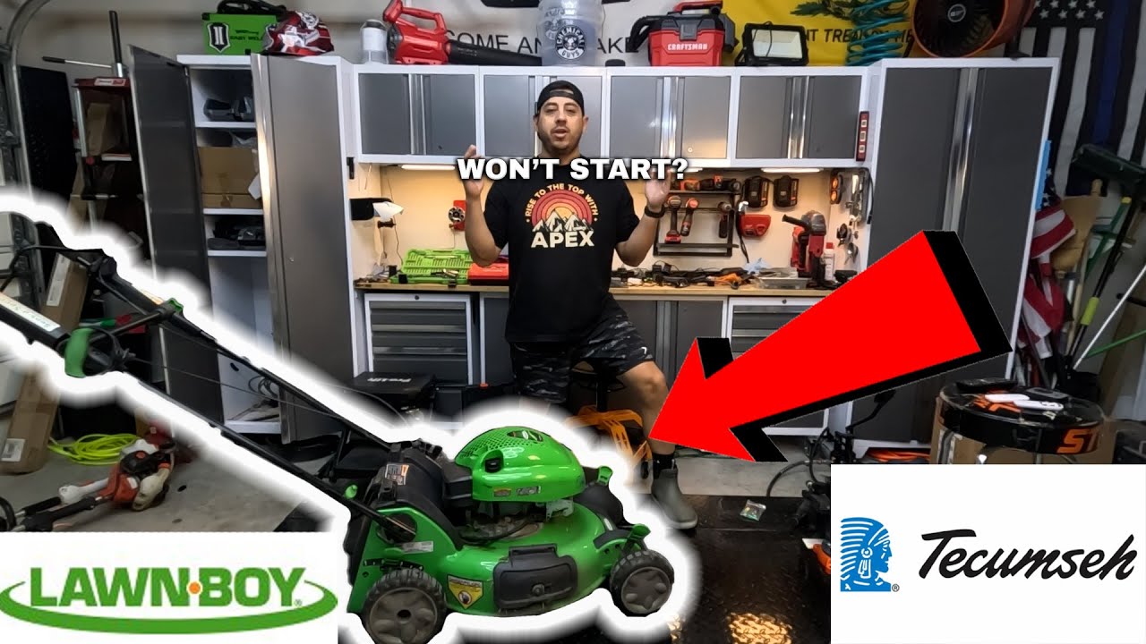 Lawn Mower Won't start Diagnose and repair! (Lawn Boy Lawn Mower)