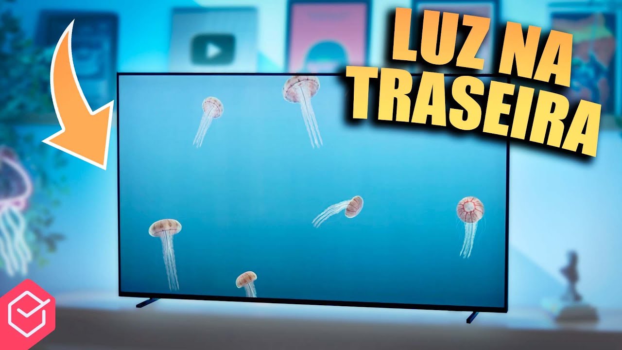 PHILIPS AMBILIGHT 65PML9507 // uma TV 4K QLED TOPO DE LINHA com ILUMINAÇÃO TRASEIRA!!