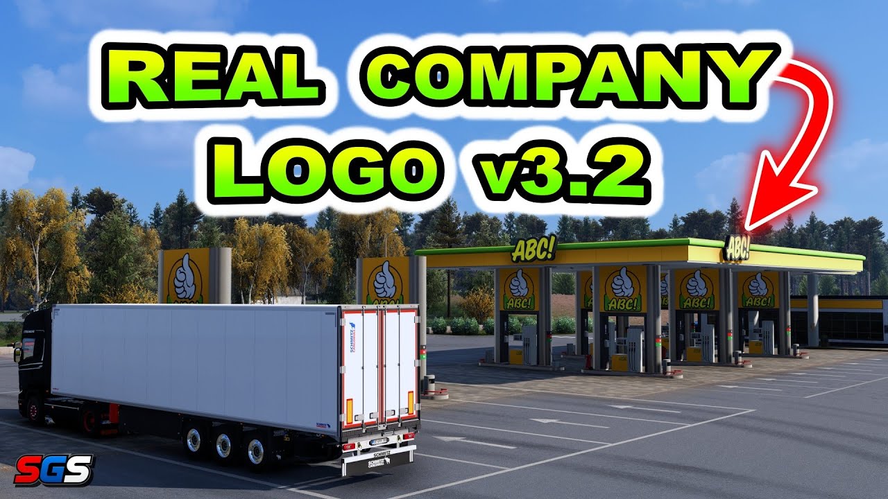 |ETS2 1.57| Реальный логотип компании v3.2