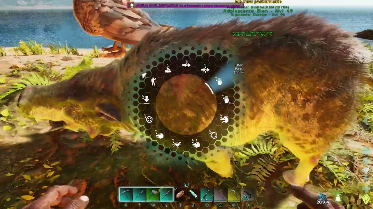 Hoy buscamos dinos y expandimos la base en Ark Survival Ascended, La Isla. P#6.1