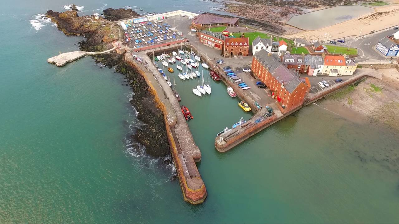 North Berwick Harbour, Scotland - Phantom 3 Advanced Drone