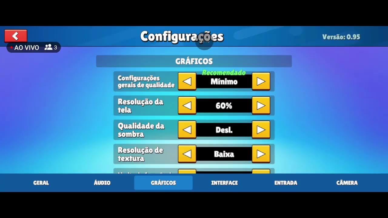 JOGANDO STUMBLE GUYS AO VIVO
