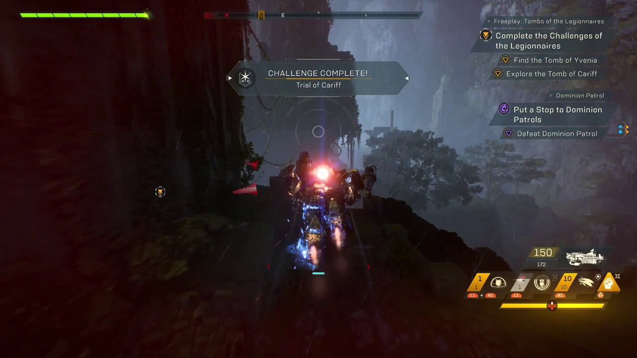 Anthem - Freeplay: Tombs of The Legionaires: Explore The Tomb of Cariff Treasure Gameplay (2019)