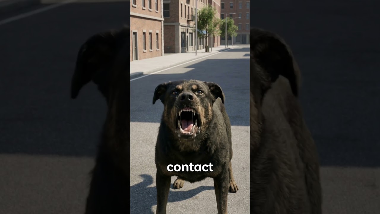 if a Dog Chases You 🥶  