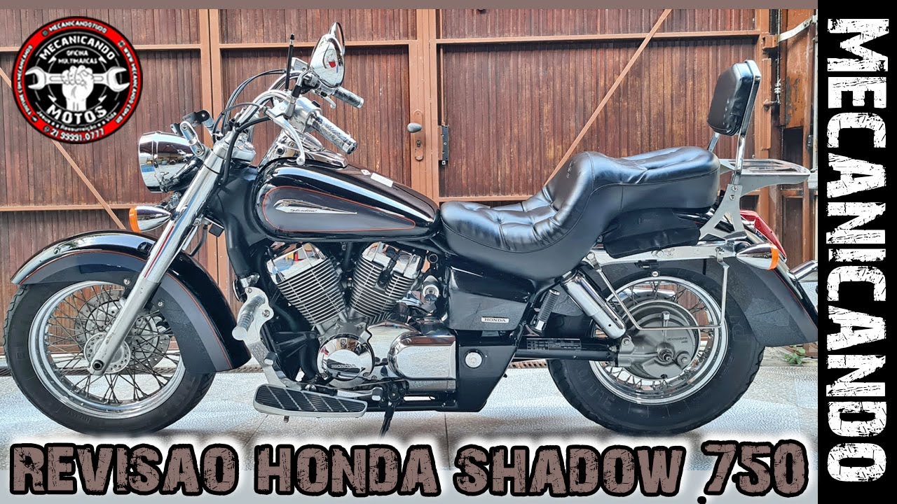 HONDA SHADOW 750 - REVISÃO E REPAROS DE ACIDENTE - MECANICANDO