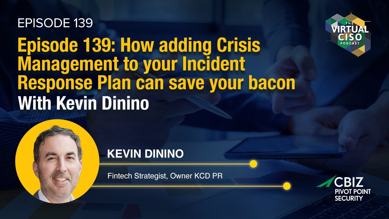 How adding Crisis Management to your Incident Response Plan can save your bacon?