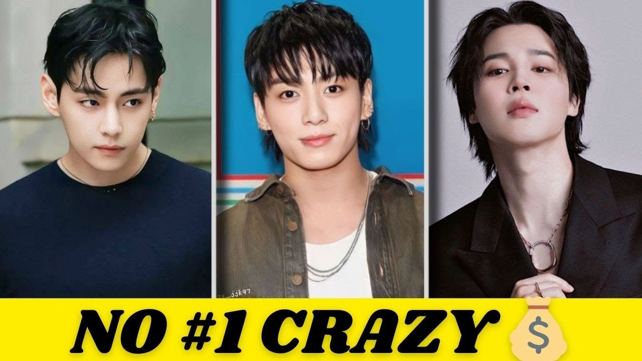 The 7 BTS members with the highest contracts at HYBE! NO #1 CRAZY