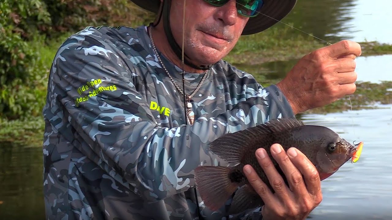 Fishing for Aggressive Species like Mojarra in Tortuguero Lagoon, Costa Rica | Wide Open Sportsman