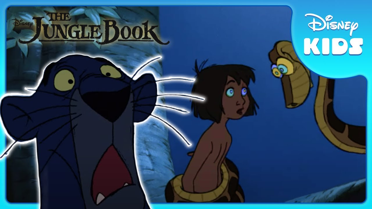 🌟 Bagheera Saves Mowgli! | Jungle Book | Disney Kids