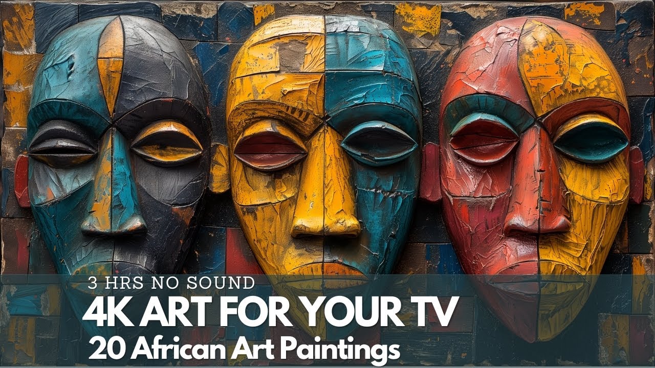 Black Art Slideshow - African Art Gallery For your TV