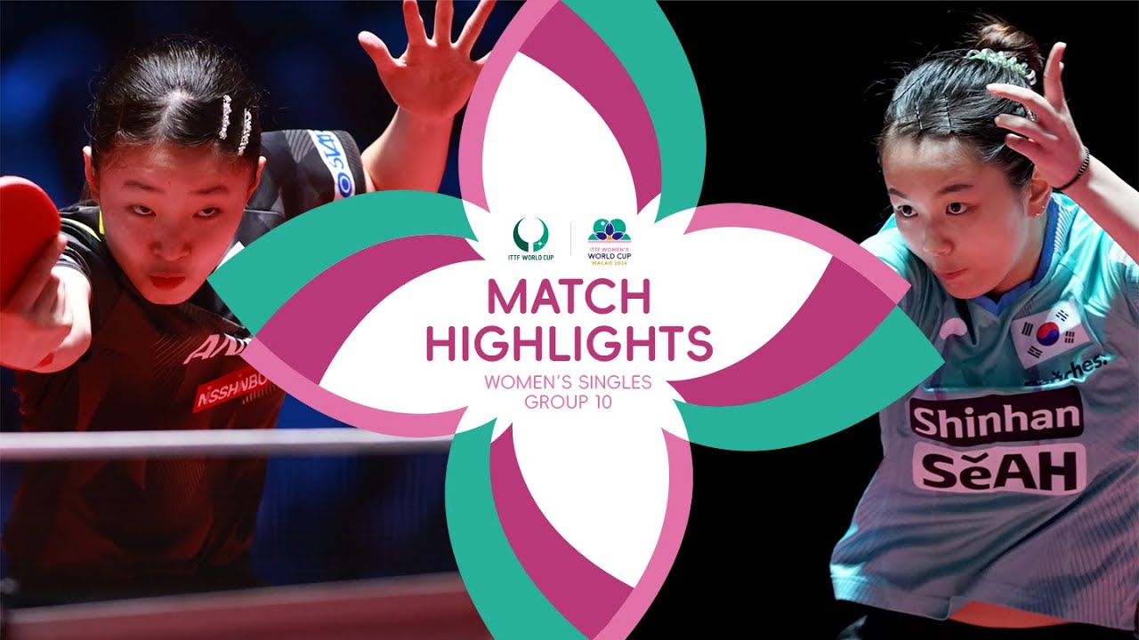 Miwa Harimoto vs Kim Nayeong | WS Group 10 | ITTF Men's and Women's World Cup Macao 2024