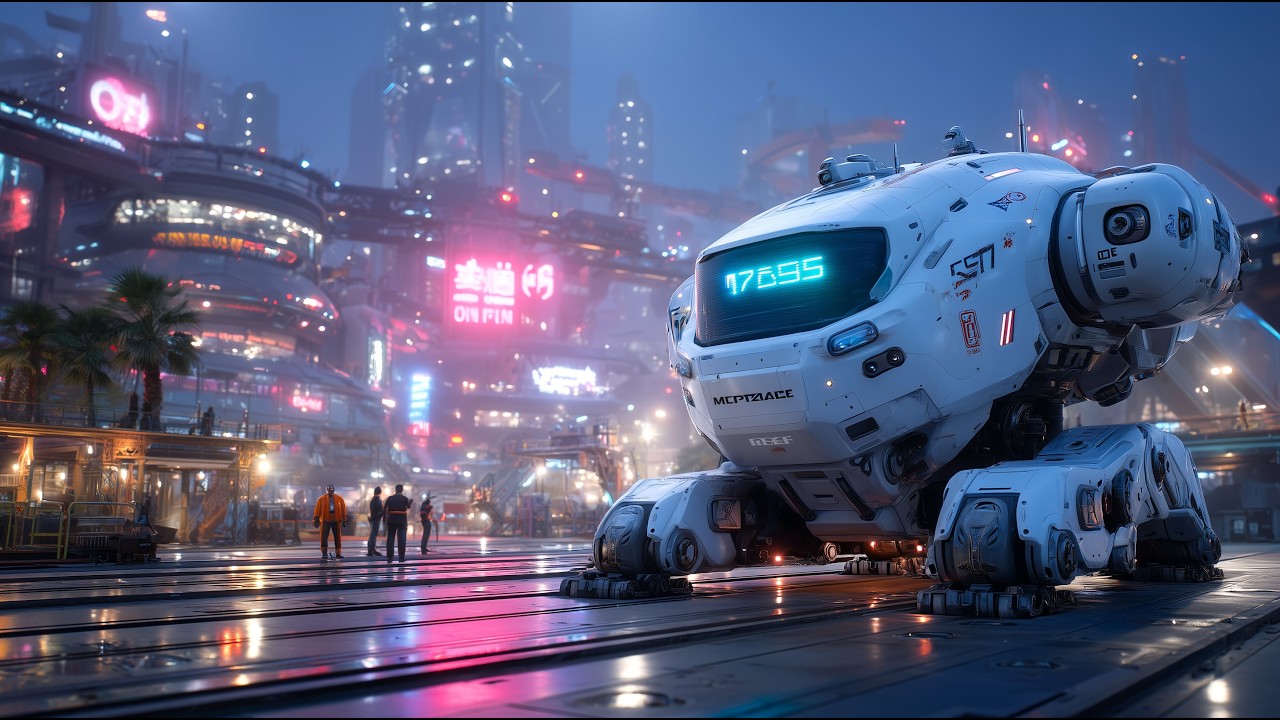 Future City 3000: The Age of Future Tech | Sci-fi AI Short Film (4K)